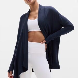Athleta Pranayama Wrap Size XST - Navy - XS Tall